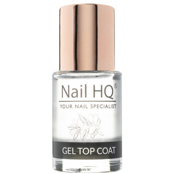 Nail HQ Gel Top Coat 10ml LOOKFANTASTIC