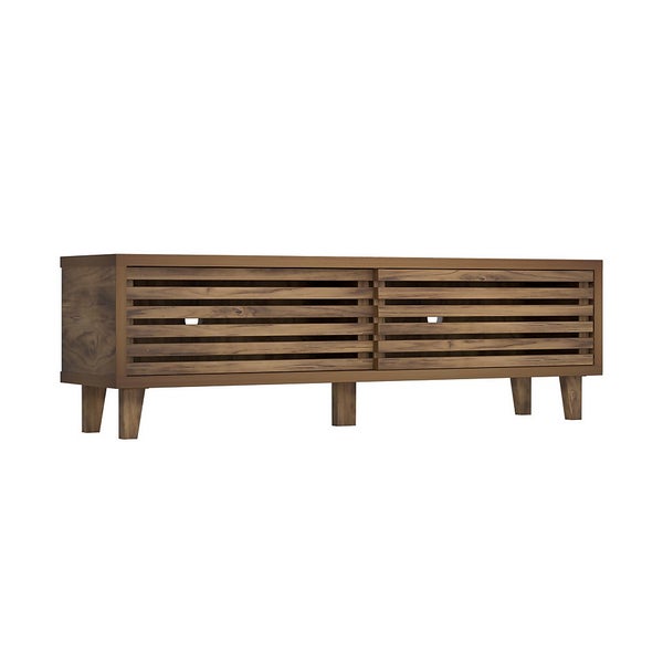 Erik Slatted Wide TV Unit Homebase