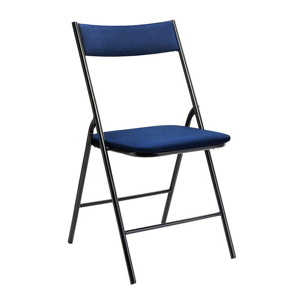 Fifi Folding Chair Navy Homebase