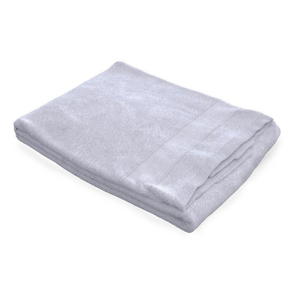 Homebase Edit Bath Towel White 70x140cm Homebase