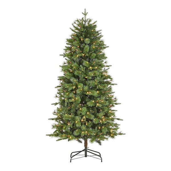 6ft 6in Geneva Prelit Artificial Christmas Tree Homebase
