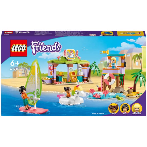 LEGO Friends: Surfer Beach Fun Holiday Set & Mini Dolls (41710) - IWOOT UK