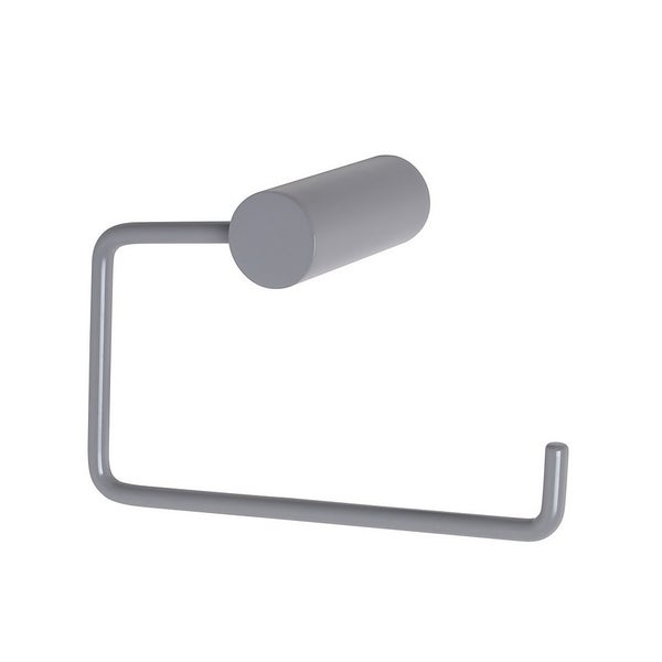 Toilet Roll Holder Grey Homebase