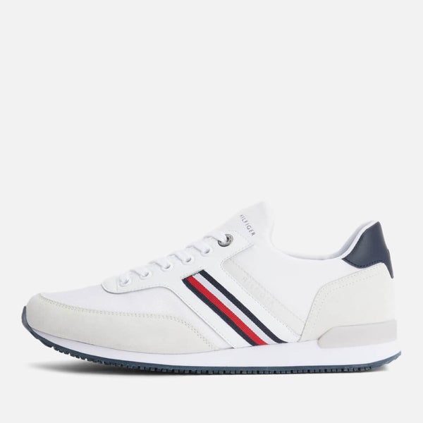 Tommy Hilfiger Iconic Sock Runner Suede and Mesh Trainers TheHut.de