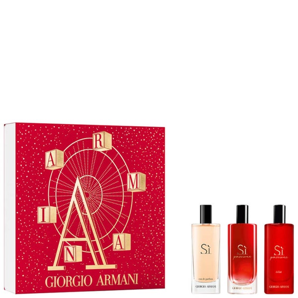 Armani Christmas 2022 Si Eau de Parfum Mini 15ml Gift Set Fragrance