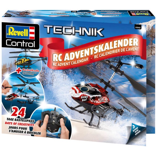 Revell Advent Calendar RC Helicopter retro vibes and nostalgia
