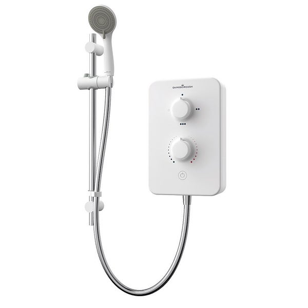 Gainsborough SLIM DUO 8.5kw Electric Shower White Homebase
