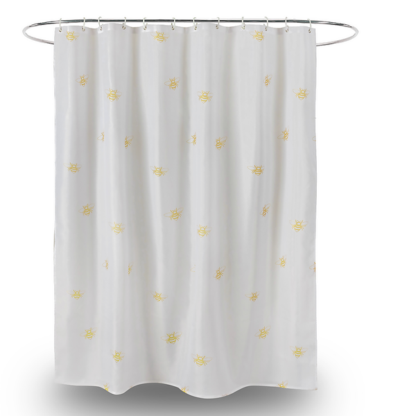 Homebase Honey Bee Shower Curtain Homebase