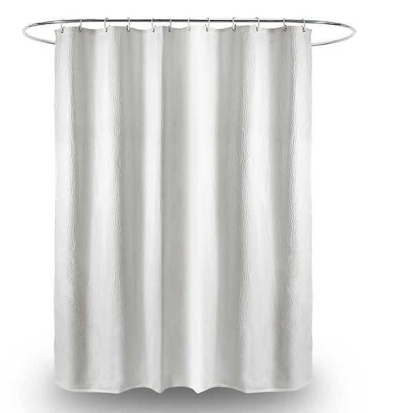 Homebase Textured Premium Shower Curtain Homebase