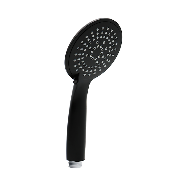 Aqualona Fusion 5 Function Shower Head Black Homebase