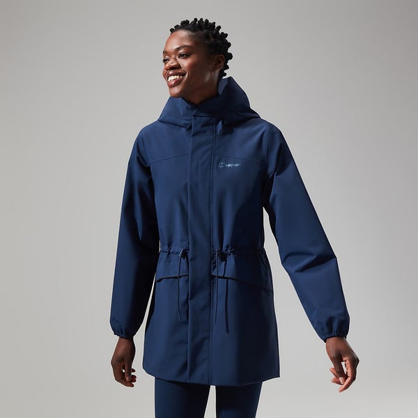 Women's Swirlhow Hooded Jacket in Dark Blue | Berghaus