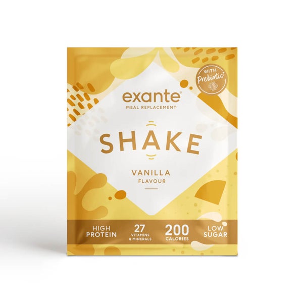 Vanilla Flavour Low Sugar Meal Replacement Shake Exante UK