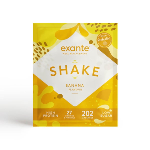 Banana Flavour Low Sugar Meal Replacement Shake Exante UK
