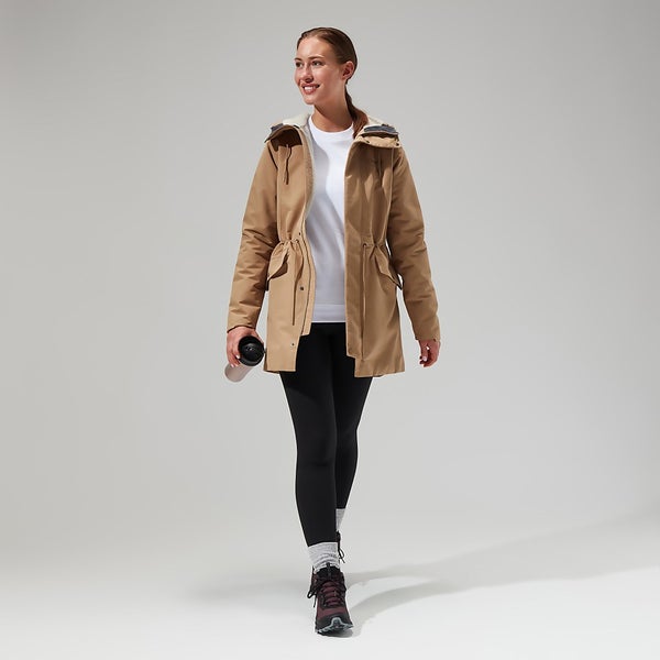 Women's Foxghyll Hooded Parka in Natural Berghaus