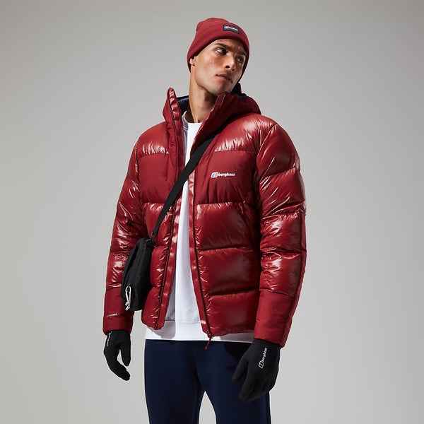 Men's Urban Arkos Reflect Down Jacket in Dark Red | Berghaus