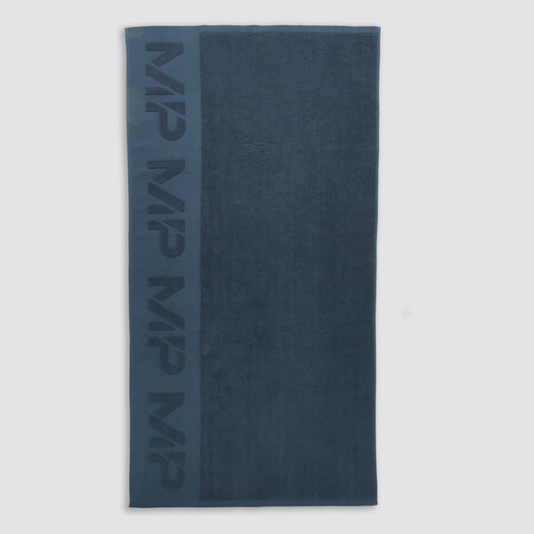 MP Large Towel - Smoke Blue | MYPROTEIN™
