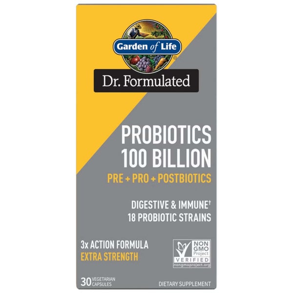 Dr. Formulated Probiotics 100B Pre+Pro+Postbiotics Garden of Life AU