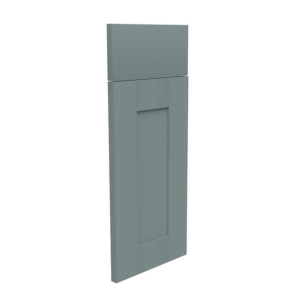 Classic Shaker Kitchen Cabinet Door and Drawer Front (W)297mm - Green ...