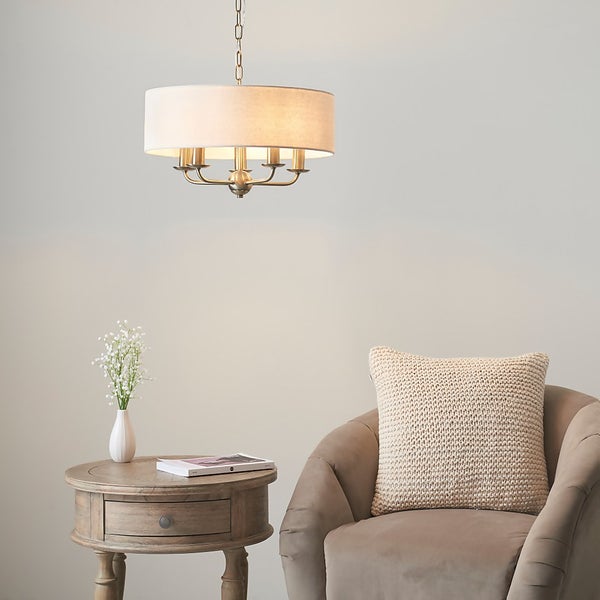 Chippenham 5 Light Chandelier Pendant Homebase