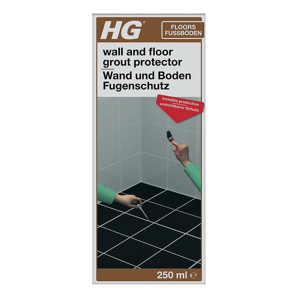 HG Wall & Floor Grout Protector 250ml Homebase