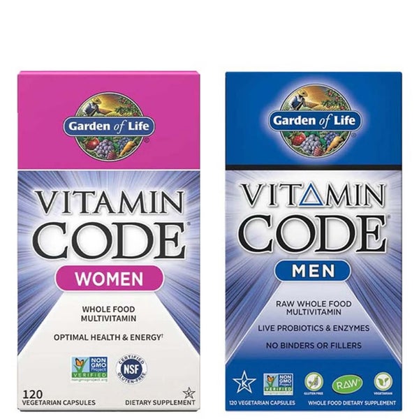 Vitamin Code Bundle for Men & Women Garden of Life AU