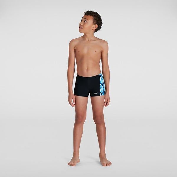 Costume Da Bagno Speedo Per Ragazzi - Pantaloncini In Nylon Riciclato, Regolabile Con Coulisse - Foto 7