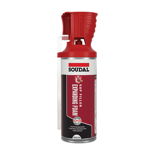 Soudal Trade Gap Filler Expanding Foam Genius Gun 300ml Homebase