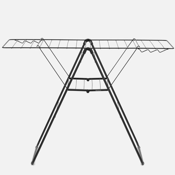 HangOn Drying Rack 20m Matt Black Homebase