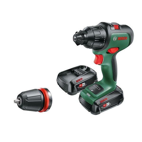Bosch AdvancedImpact 18 Impact Driver with 2x 2.5Ah Batteries & Charger