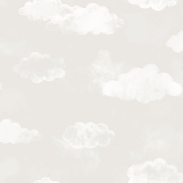 Galerie Cloud Greige Large Wallpaper Sample Homebase