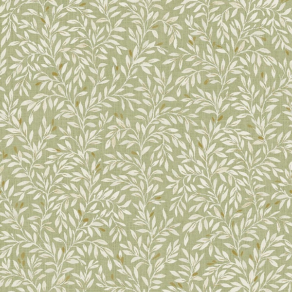 Next Ditsy Leaf Green Wallpaper Homebase