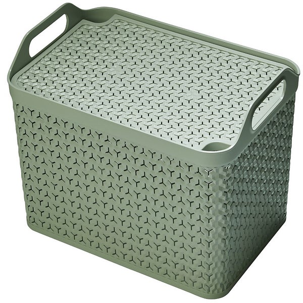 Extra Large Urban Basket and Lid Homebase