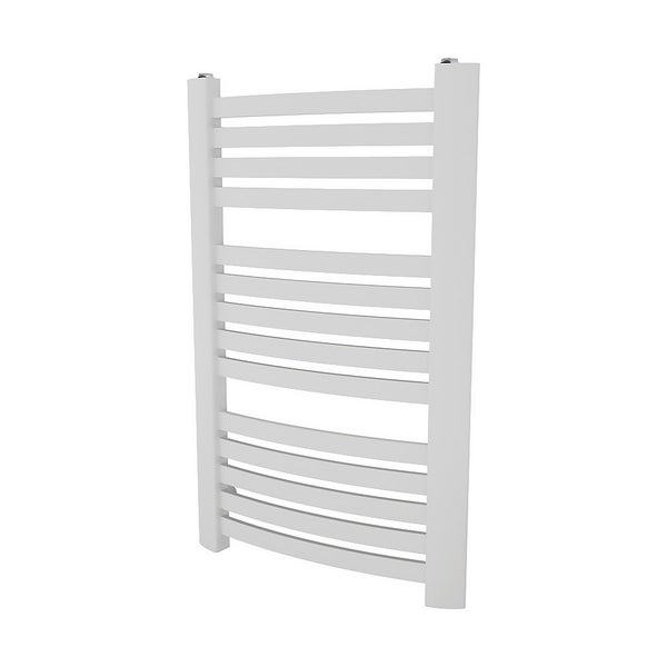 Clyde Designer Towel Radiator 765x480 White Homebase