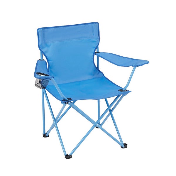 Folding Camping Chair Blue Homebase