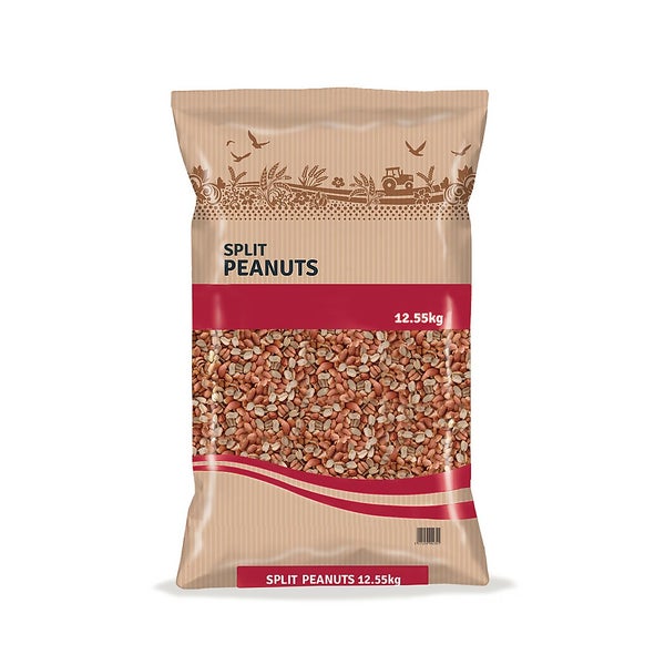 Berry Wild Bird Food Split Peanuts 12.55kg Homebase