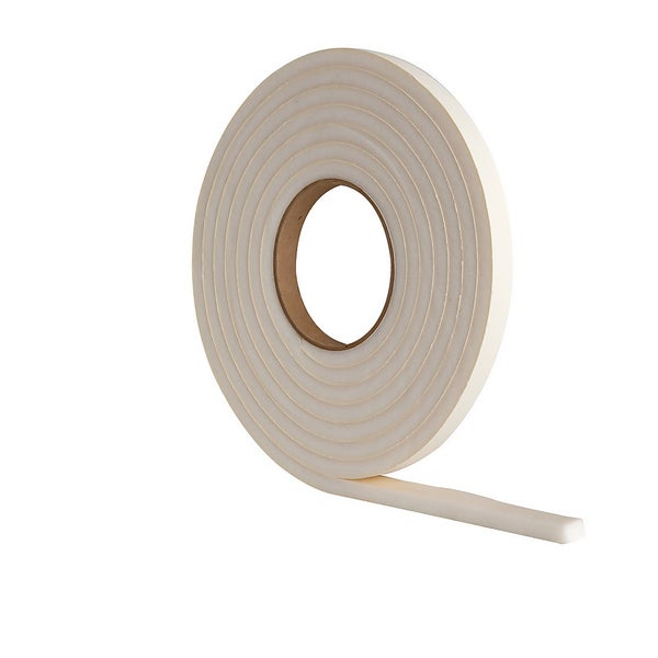 Stormguard Sureseal 3 Foam Draught Excluder 15m White Homebase