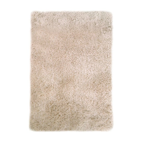 Soft Washable Rug Champagne 140x200cm Homebase