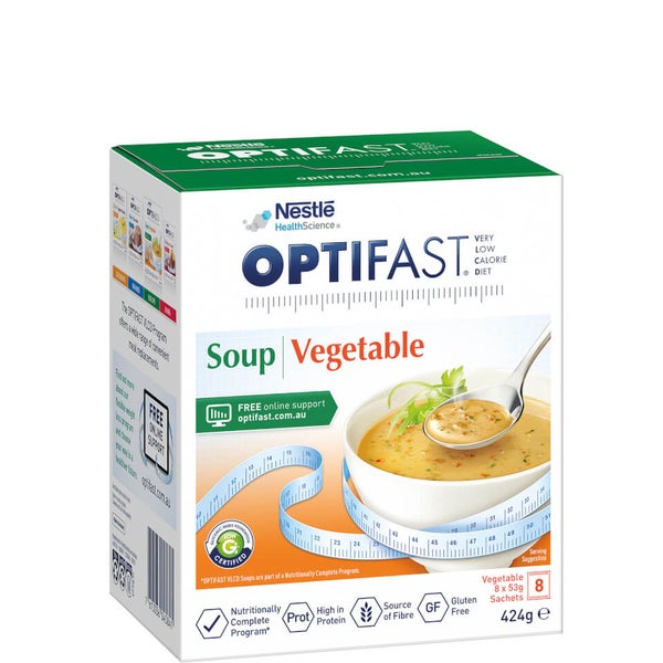 OPTIFAST VLCD Soup Vegetable x 8 sachets OPTIFAST