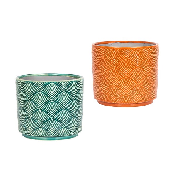 Art Deco Indoor Plant Pot 12cm Homebase