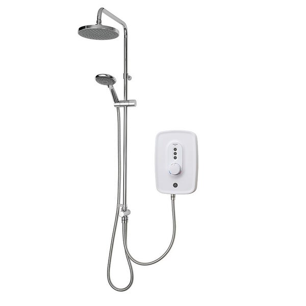 Triton Opal 4 DuElec 10.5kW Electric Shower White Homebase