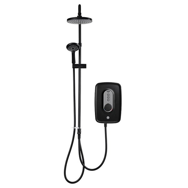Triton Opal 4 DuElec 9.5kW Electric Shower Black Homebase