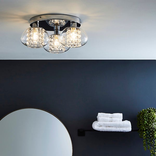 Vancouver Glam Bathroom Light Homebase