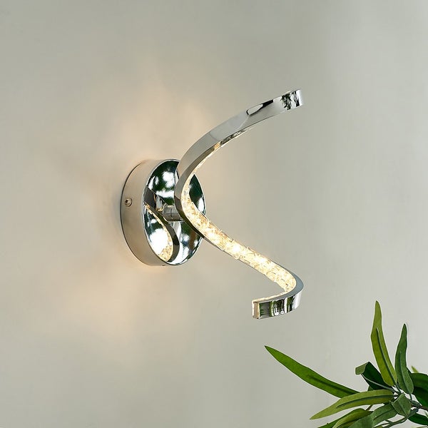 Napier Crystal Wall Light Homebase