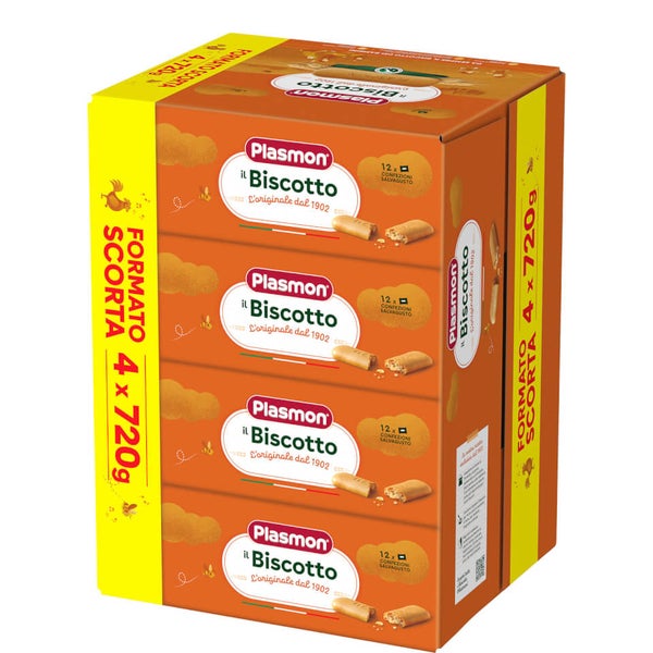 Biscotto Plasmon Classico 720 G - Per Svezzamento Da 6 Mesi Con Ferro E Vitamine