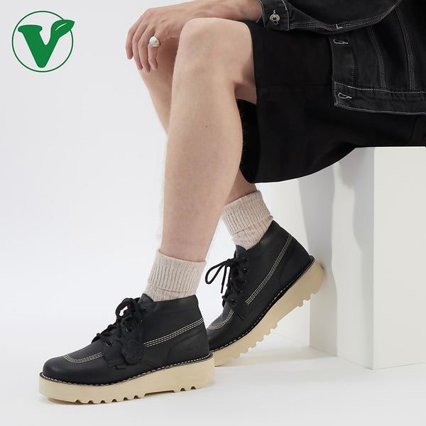 Kickers Botines Kick Hi Unisex Para Adultos, Rosado