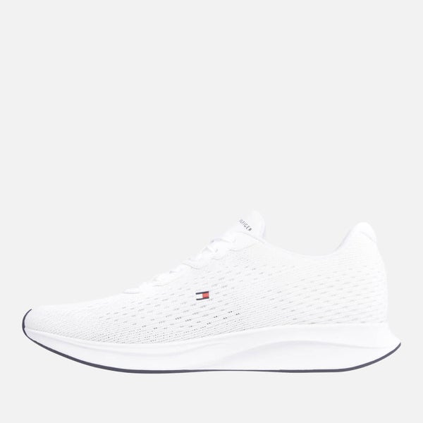 Tommy Hilfiger Lightweight Logo Knit Flag Running Style Trainers