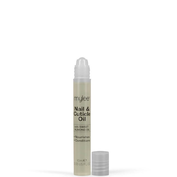 Mylee Sweet Almond Cuticle Oil Roller Pen 10ml LOOKFANTASTIC