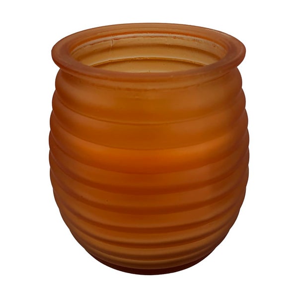 Biteshield Citronella Honeypot Shaped Jar Candle Blue Homebase