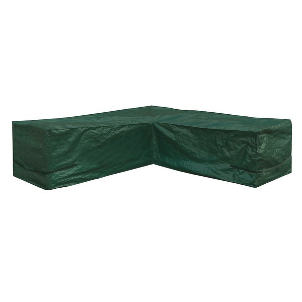 Outdoor Garden L Shape Sofa Cover Homebase