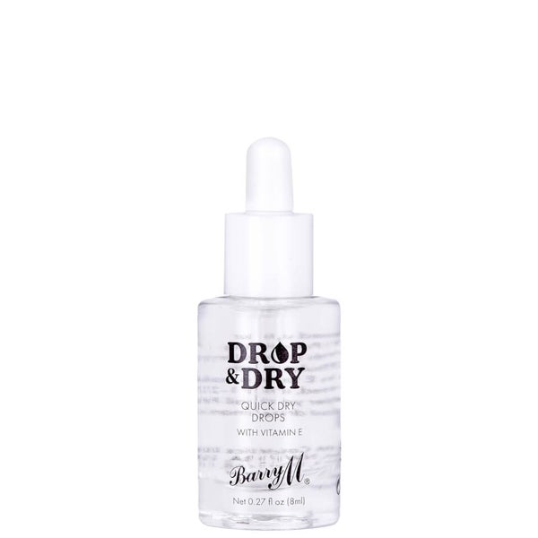 Barry M Cosmetics Drop and Dry Quick Dry Drops 8ml LOOKFANTASTIC